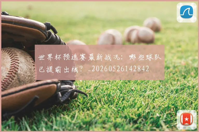 世界杯预选赛最新战况：哪些球队已提前出线？_20260526142842