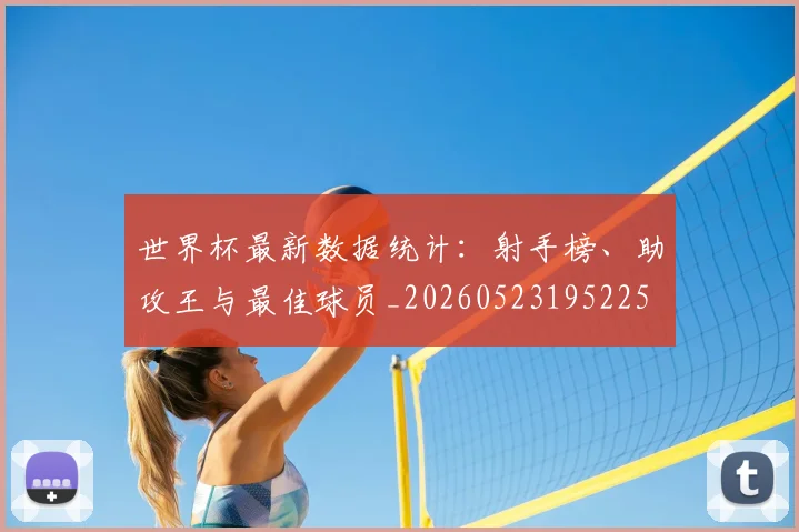 世界杯最新数据统计：射手榜、助攻王与最佳球员_20260523195225